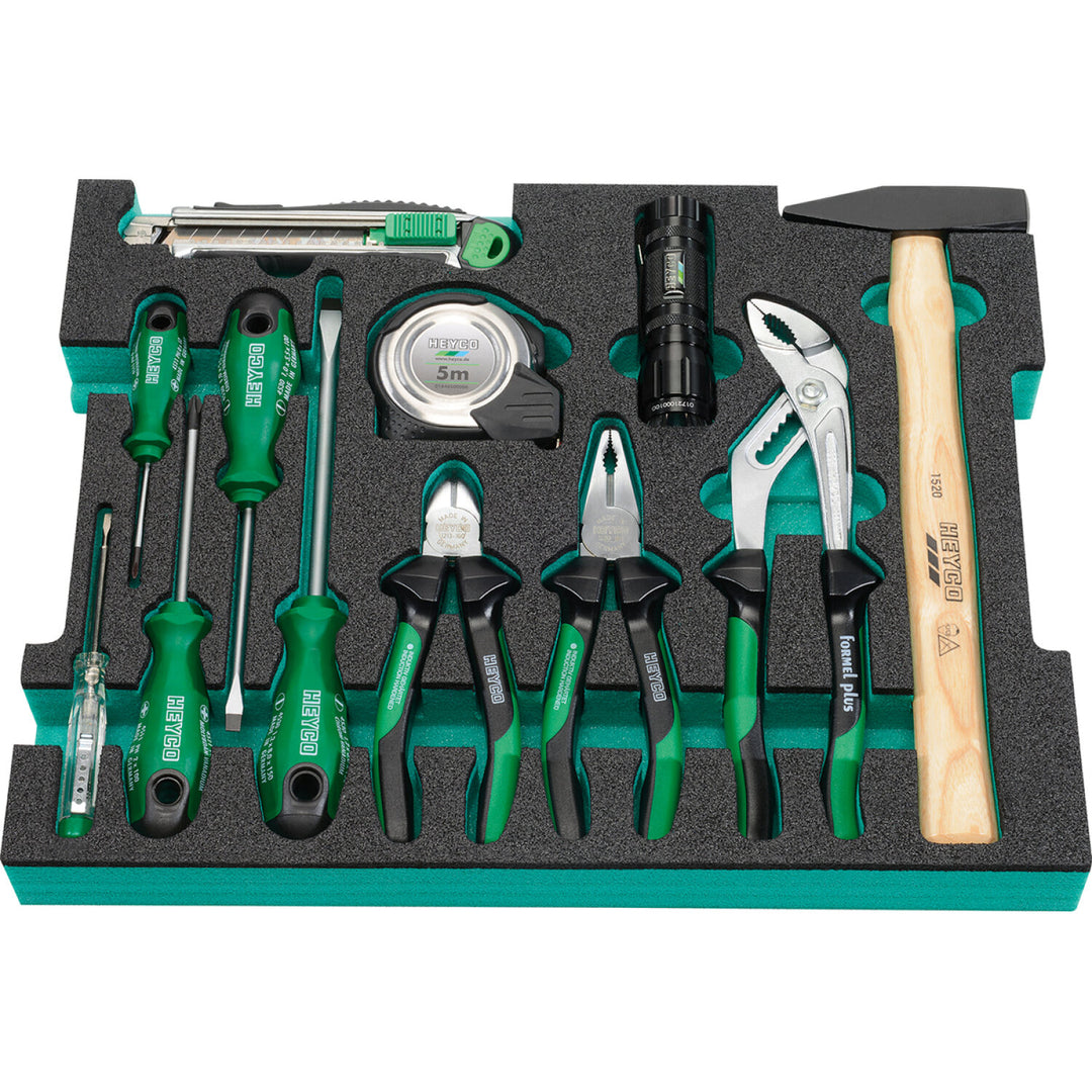 Heyo 00200675082 Tool set Expert in L-Boxx, 77 pcs