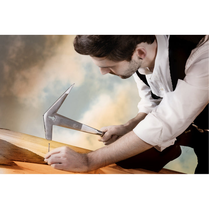 Picard 20750 Tilers' Hammer Full steel, Leather Grip