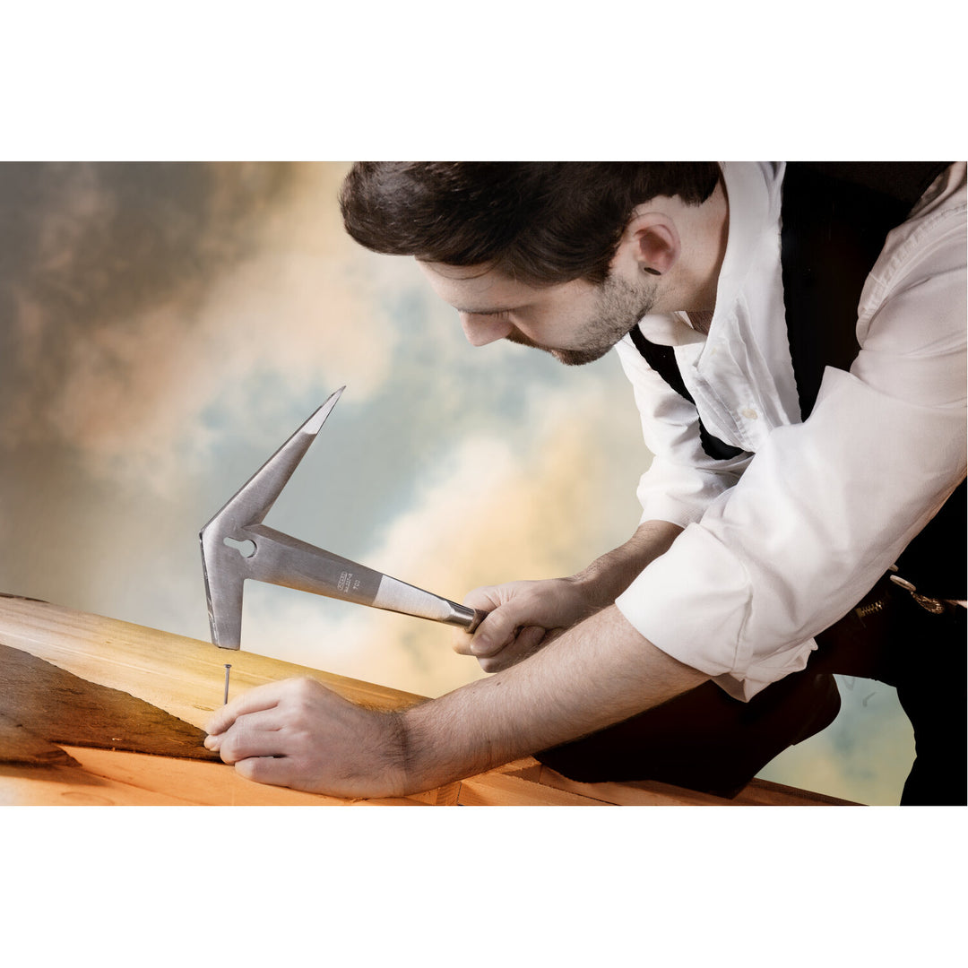 Picard 20760 Tilers' Hammer Full steel, Leather Grip