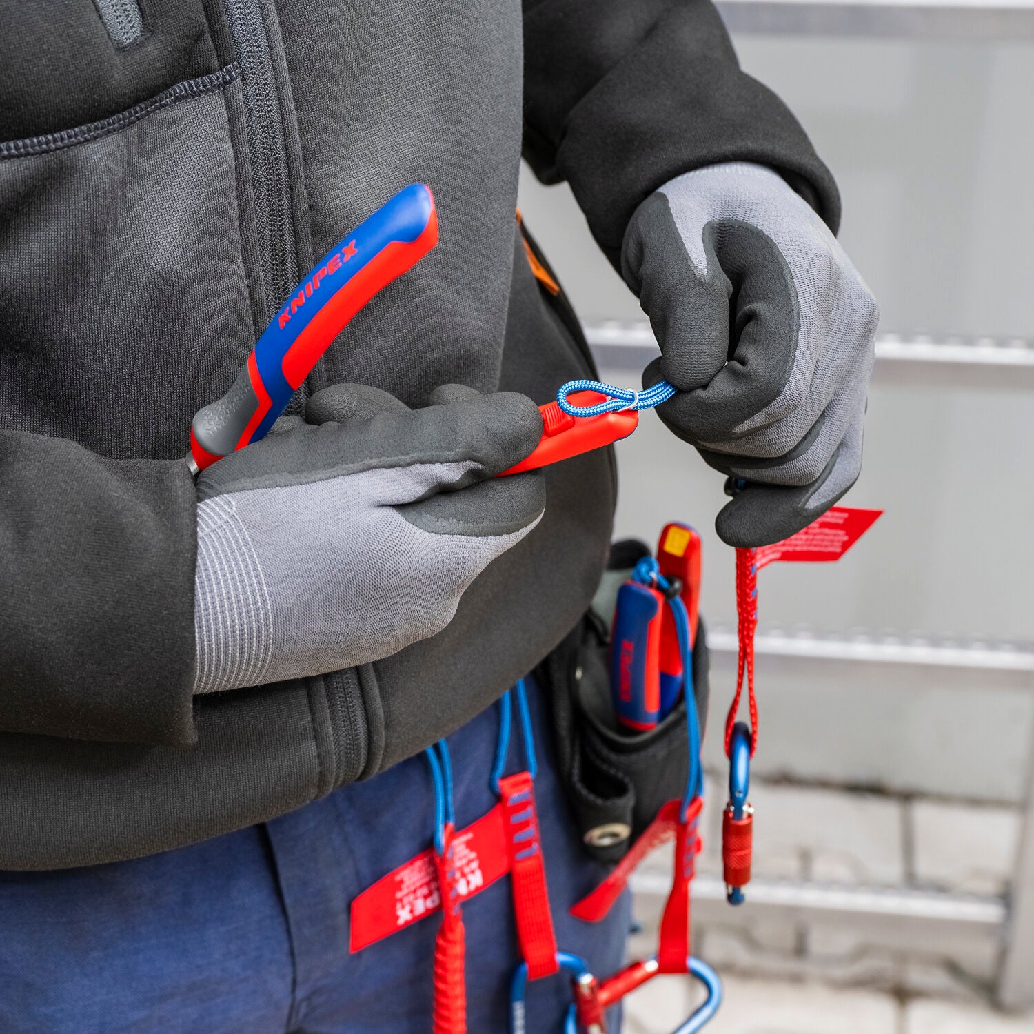 Knipex 08 22 185 SBA KnipeXtend Needle-Nose Combination Pliers, 7