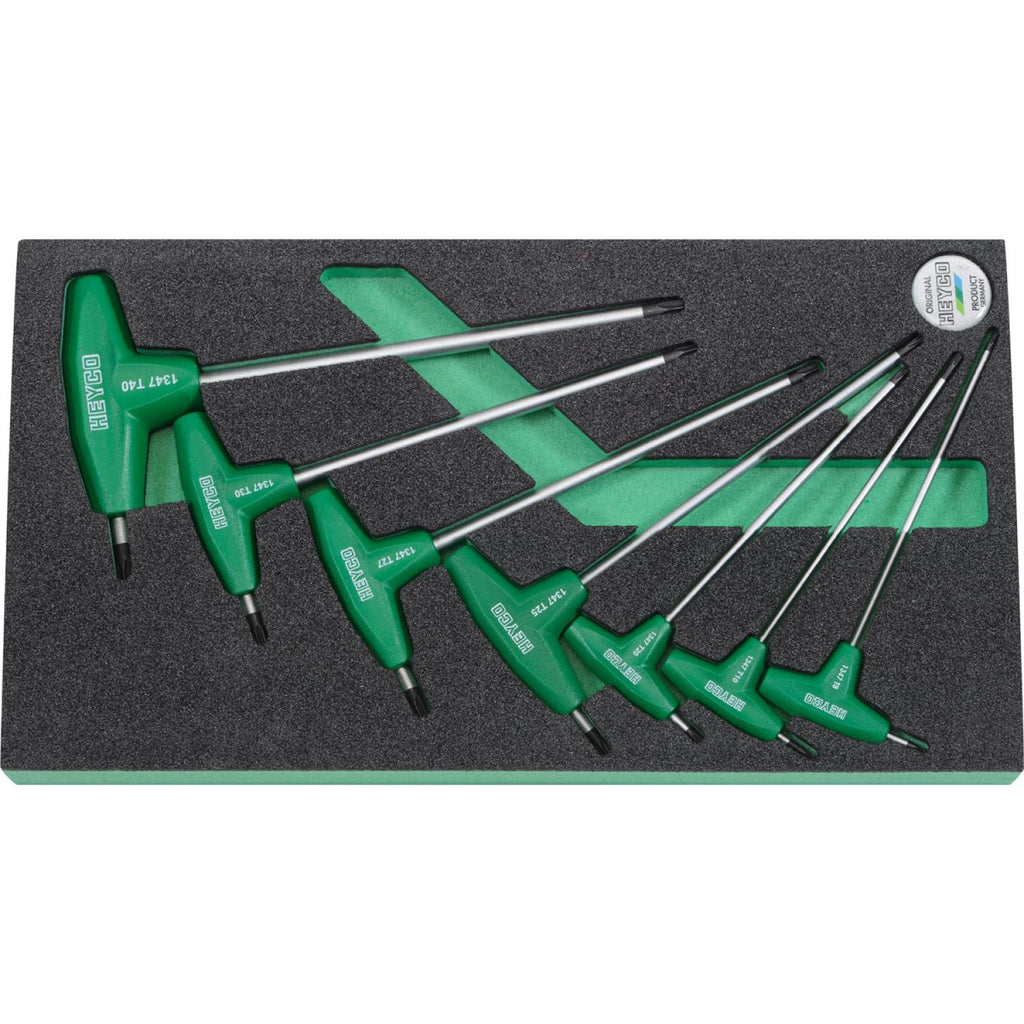 Heyco 00961001080 TORX® Wrench Sets T10-T40 7 Pieces – Haus of Tools
