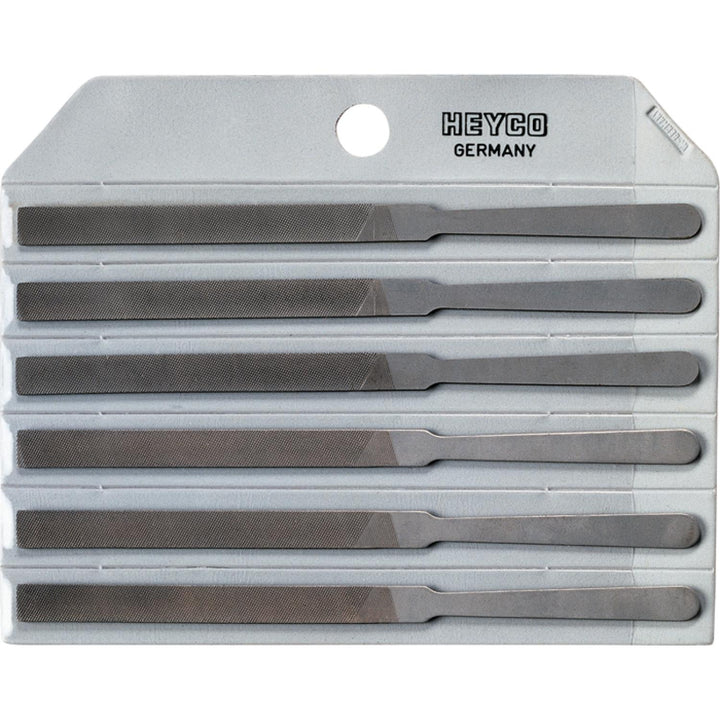 Heyco 01686000130 Contact Files, 6 Pieces Gun-Metal Finish