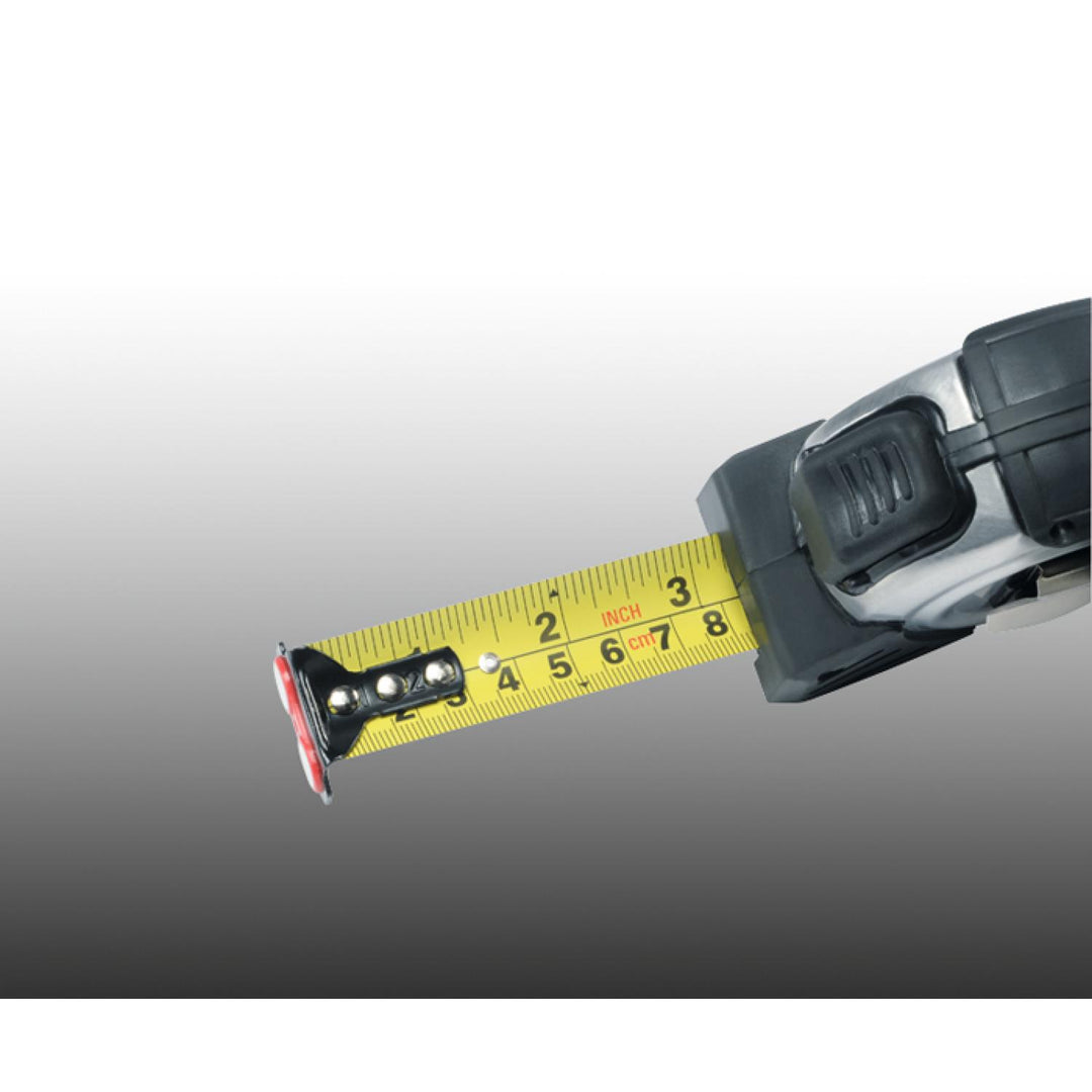 Heyco 01840800000 Measuring Tape 8 m, Stainless Steel Case With Nylon Coated