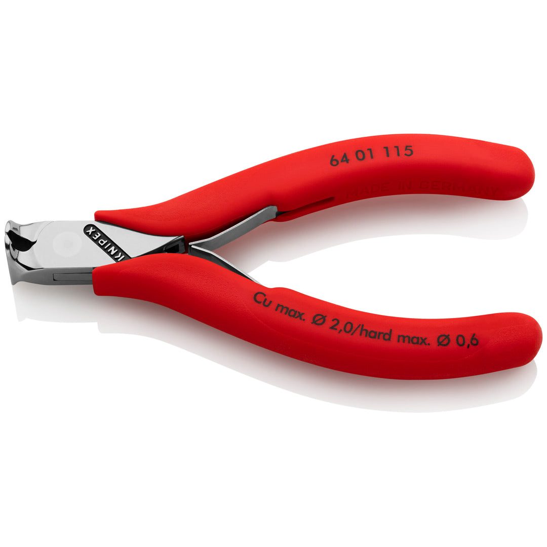 Knipex 64 01 115 4 1/2" Electronics End Cutting Nippers