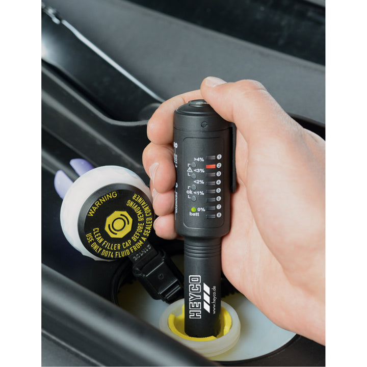 Heyco 02013000100 Brake Fluid Tester 8 in 1, Switchable