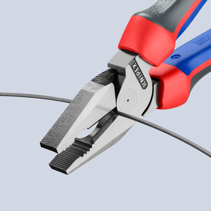 Knipex 02 02 225 KnipeXtend High Leverage Combination Pliers, 9"