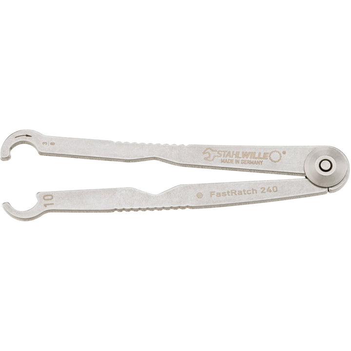 Stahlwille 41101010 240 Ratchet wrench FastRatch, 10mm