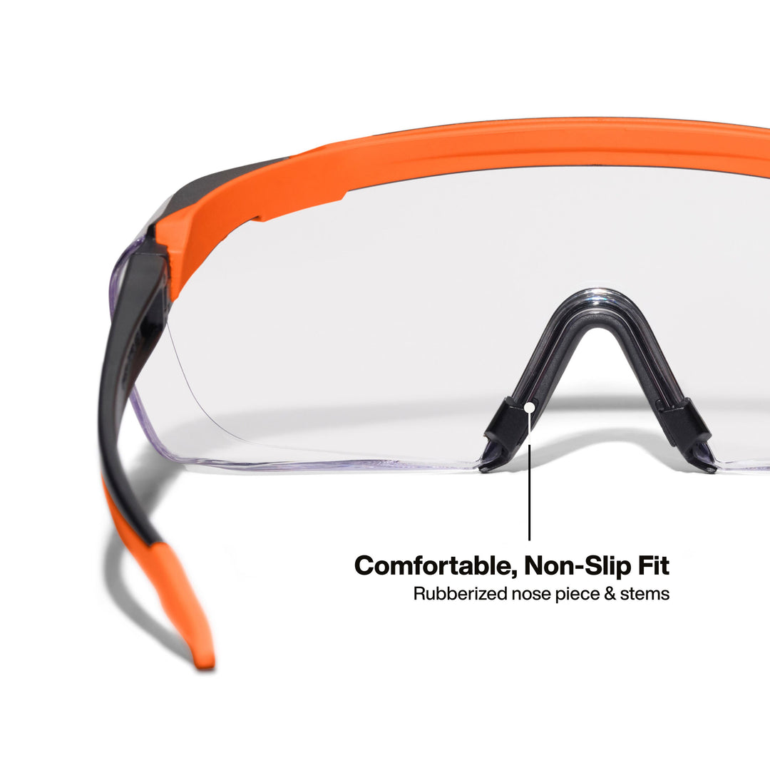 Klein Tools 03006 Over-The-Glasses Safety Glasses, Clear Lens