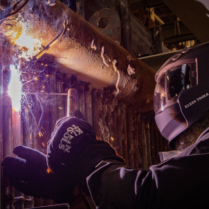 Klein Tools 03078 Flame-Resistant Welding Jacket, Large