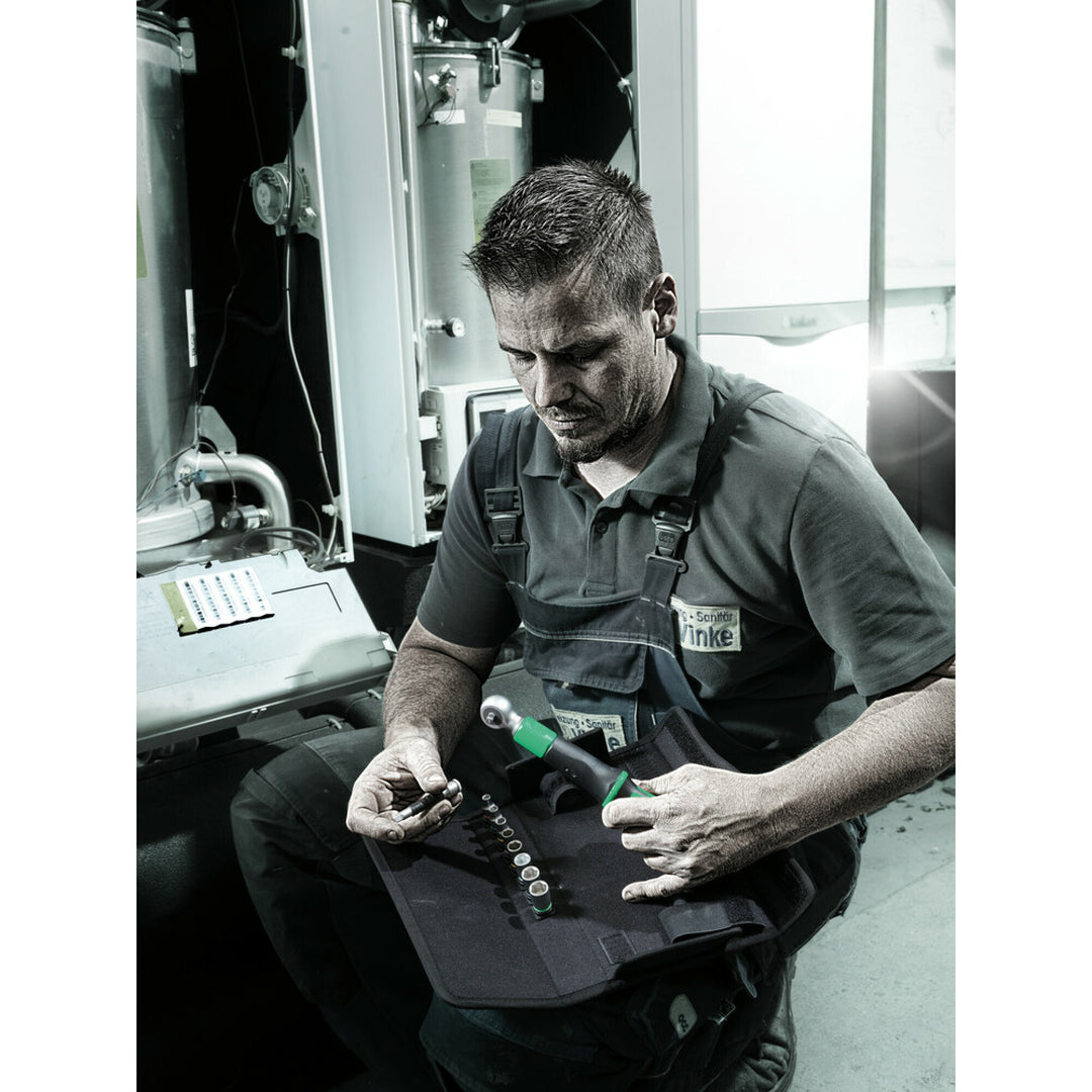 Wera Safe-Torque A 1 Imperial Set 1, 1/4" square head drive, 2-12 Nm, 10 pieces