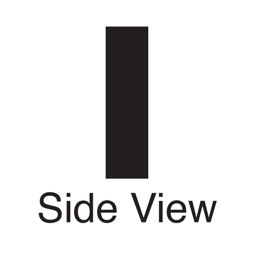 Kraft Tool GG845-01 36" Square Edge Asphalt Sealcoat Squeegee Neoprene Replacement Blade