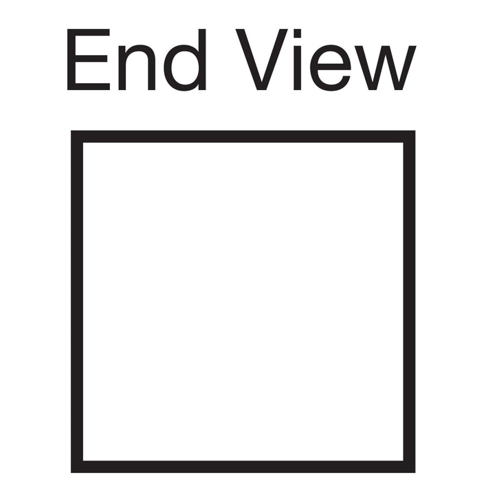 Kraft Tool CC896 12' BuckEye Straightedge 1-1/2" x 1-1/2" with Level Vial Handle