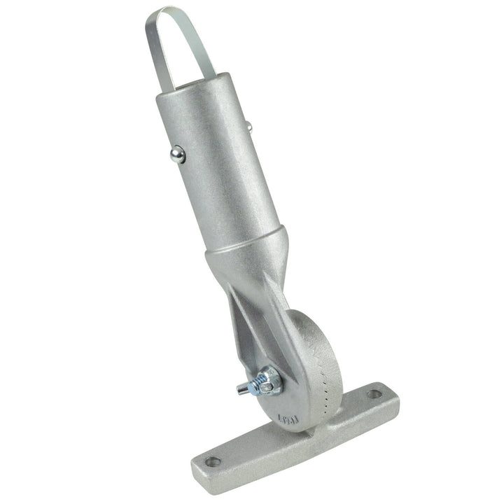 Kraft Tool CC820BBT 24" Round End Blue Steel Fresno with Adjustable Tooth Button Bracket