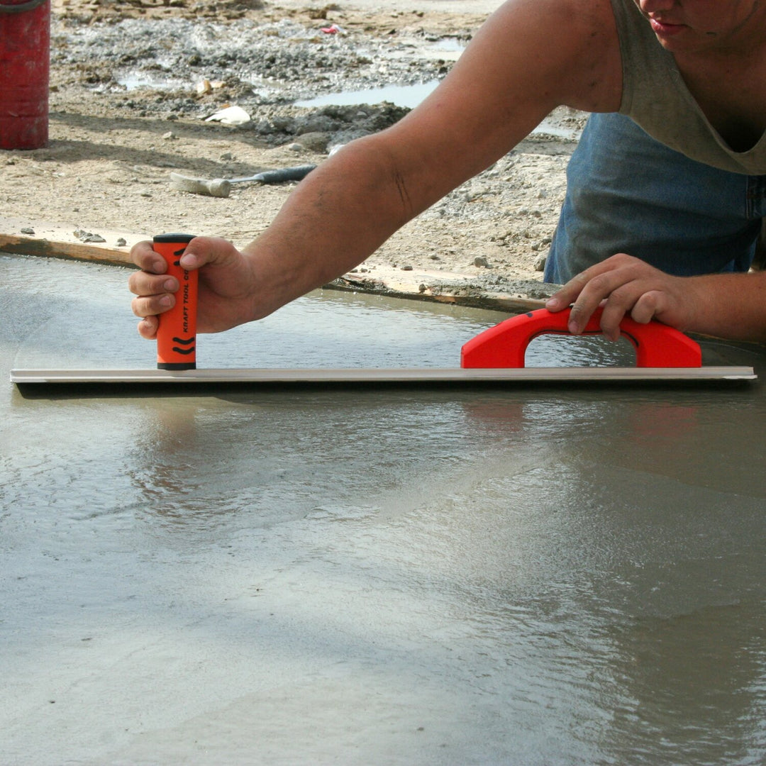 Kraft Tool CF032PF 30" x 3-1/4" Magnesium Darby with 1 Knob & 1 ProForm Handle