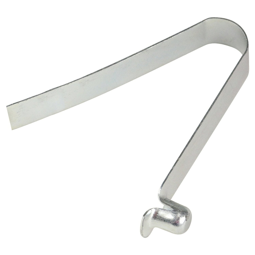 Kraft Tool CC336SO 6' Orange Powder Coated Aluminum Swaged Button Handle - 1-3/8" Diameter