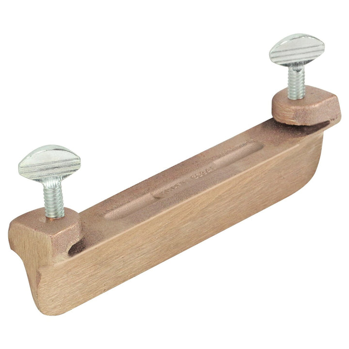 Kraft Tool CF602 5" x 12" 1/2"R, 3/4"D Stainless Steel Edger with Adjustable Groover