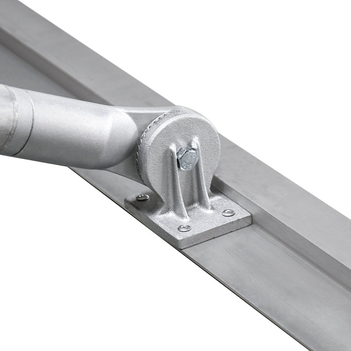 Kraft Tool CC561 10' Magnesium Paver's Straightedge with 12' Handle & Braces