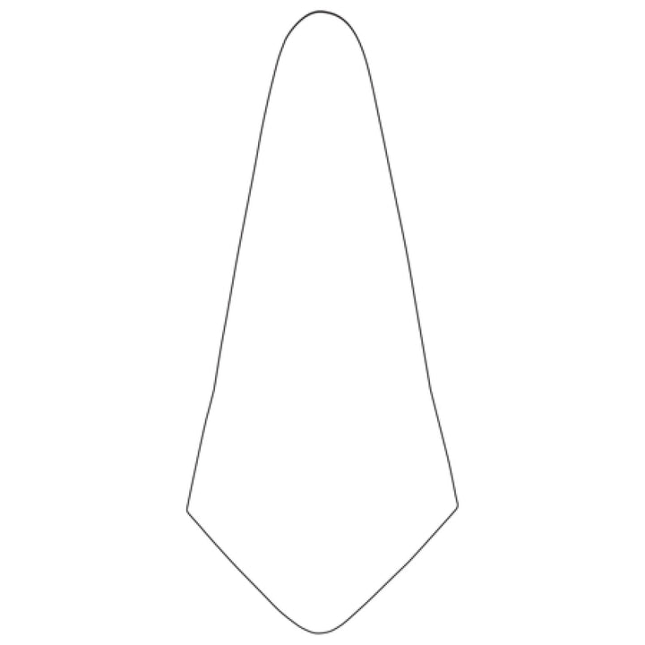 W.Rose RO118-10 10" Gauging Trowel with 5" Wood Handle