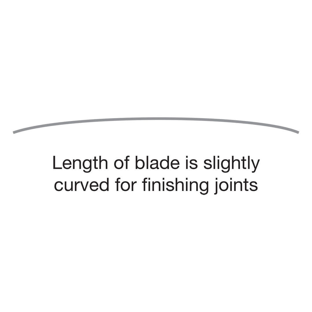 Kraft Tool DWE545K 16" x 5" Elite Series Five Star Golden Stainless Steel Drywall Trowel with Cork Handle