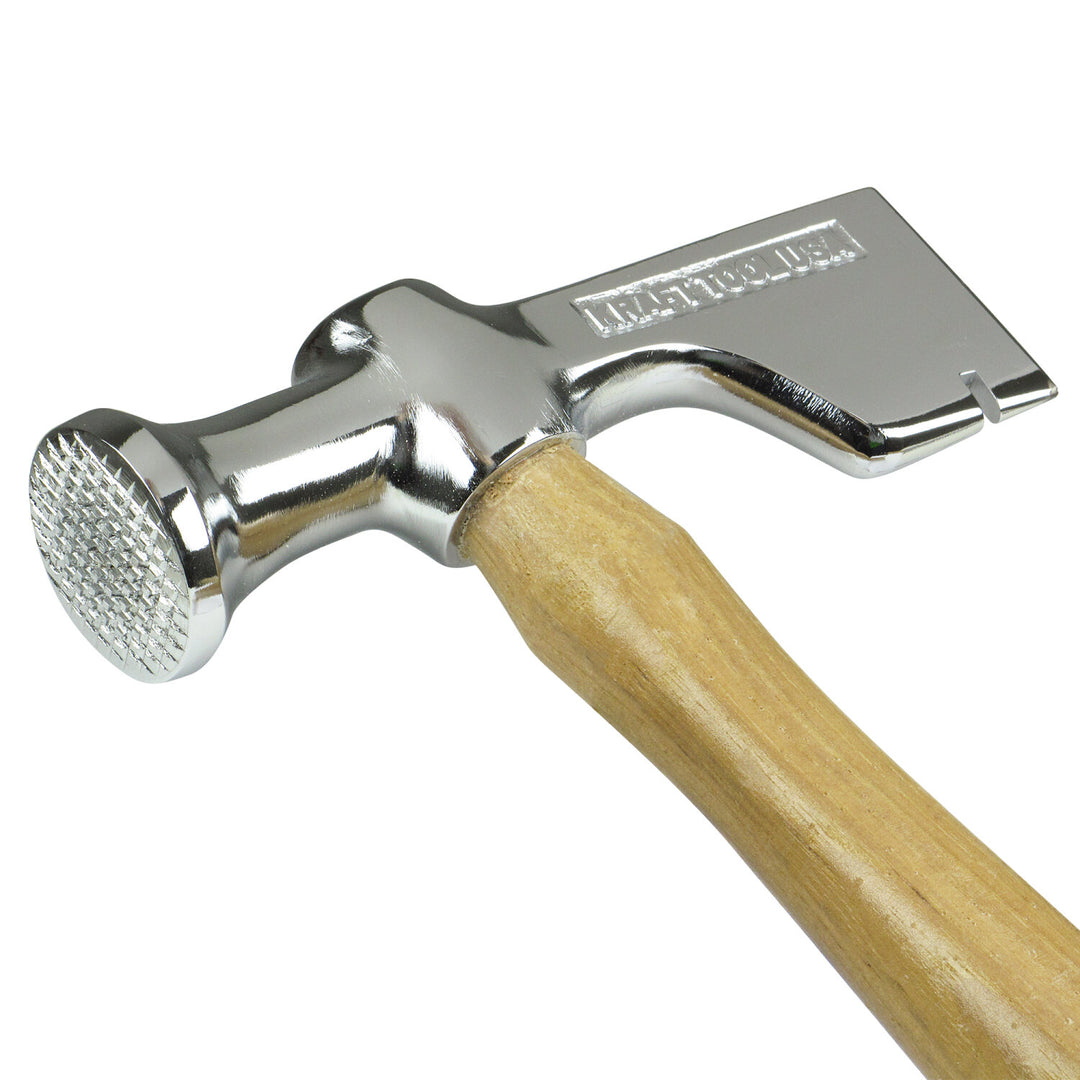Kraft Tool DW264 18 oz Checkered Face Heavy-Duty Hammer with 16" Handle