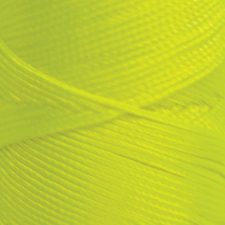 Kraft Tool BC359 Fluorescent Yellow Braided Nylon Mason's Line - 1,000' Tube
