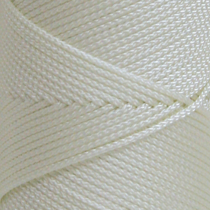 Kraft Tool BC340 White Braided Nylon Mason's Line - 500' Tube