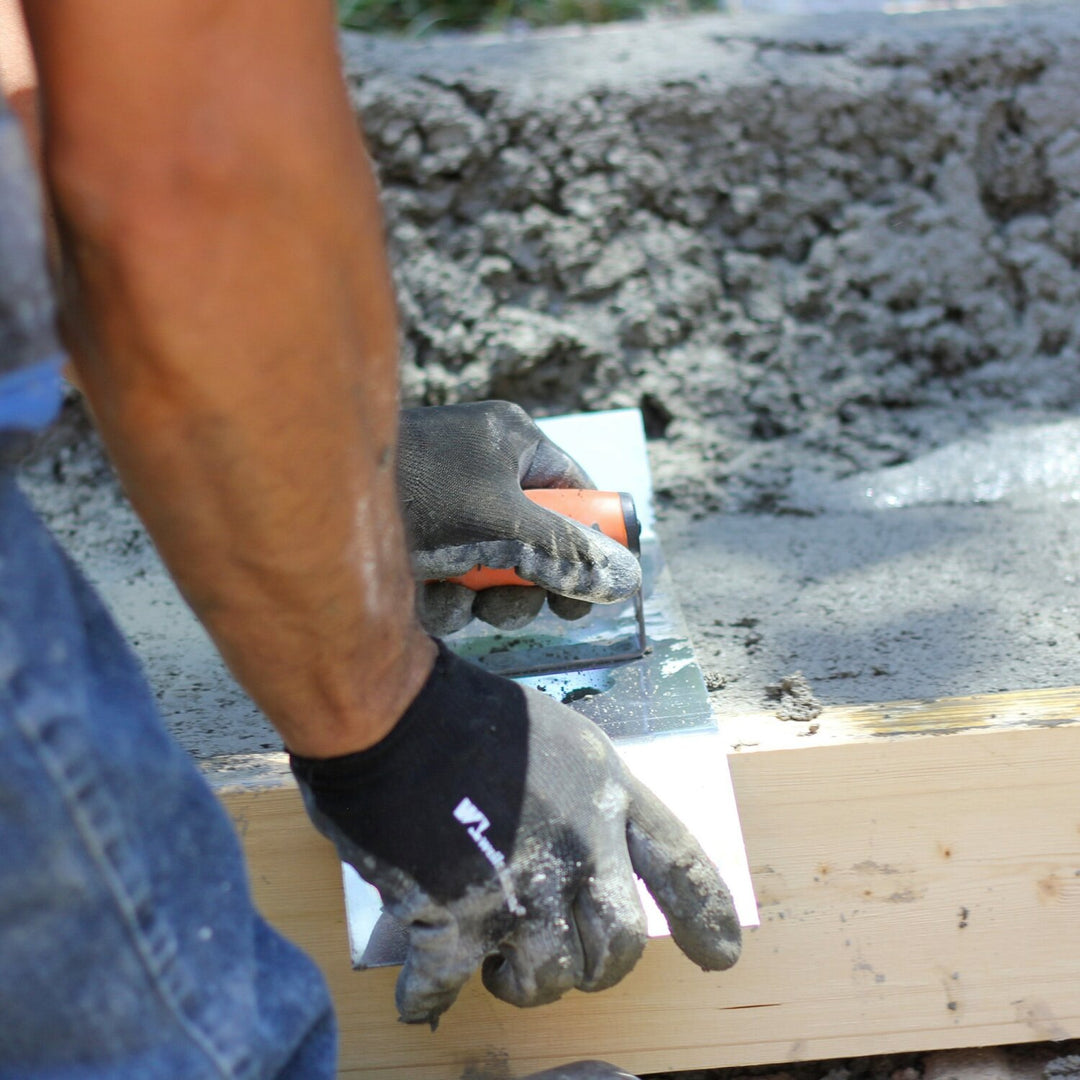 Kraft Tool CF651PF Stainless Steel Curb Tool, 3/4"R Curb/Gutter with ProForm Handle