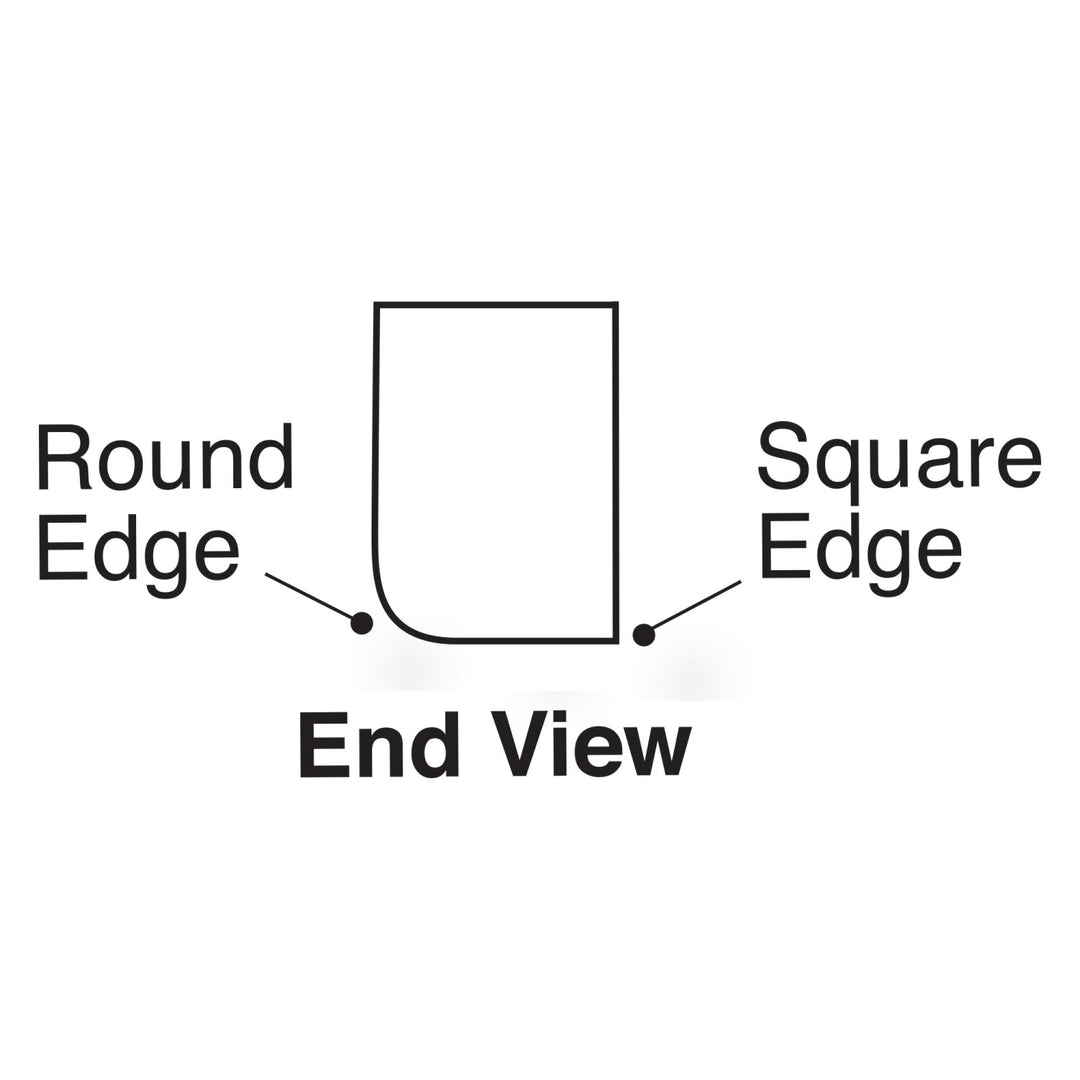 Kraft Tool CC428L 8' x 1-3/8" x 2" Buckaroo Straightedge with Level Vial Handle