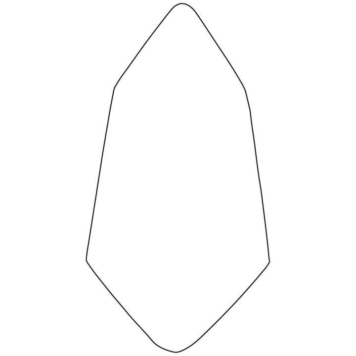 W. Rose RO75 7” Tile Trowel with 5" Wood Handle