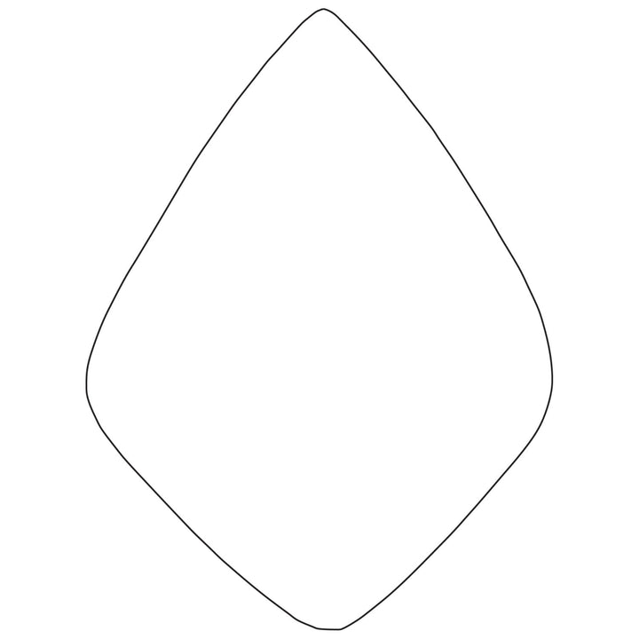 W.Rose RO427-9 1/2 9-1/2” Sewer Trowel with 5" Wood Handle