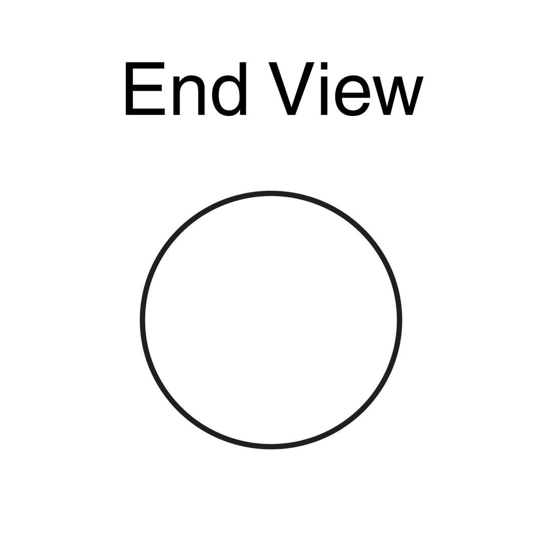 Kraft Tool BL270 9-1/2" x 1/2" Heavyweight Convex Jointer