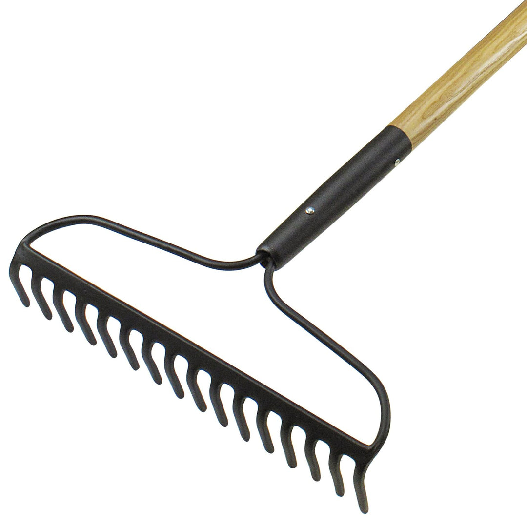 Kraft Tool GG874 Bow Rake with 60" Wood Handle