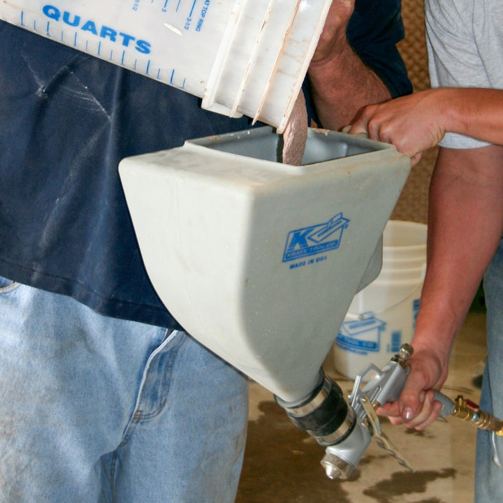 Kraft Tool PC400 EZY Deck Pro Gun & Hopper with Compressor