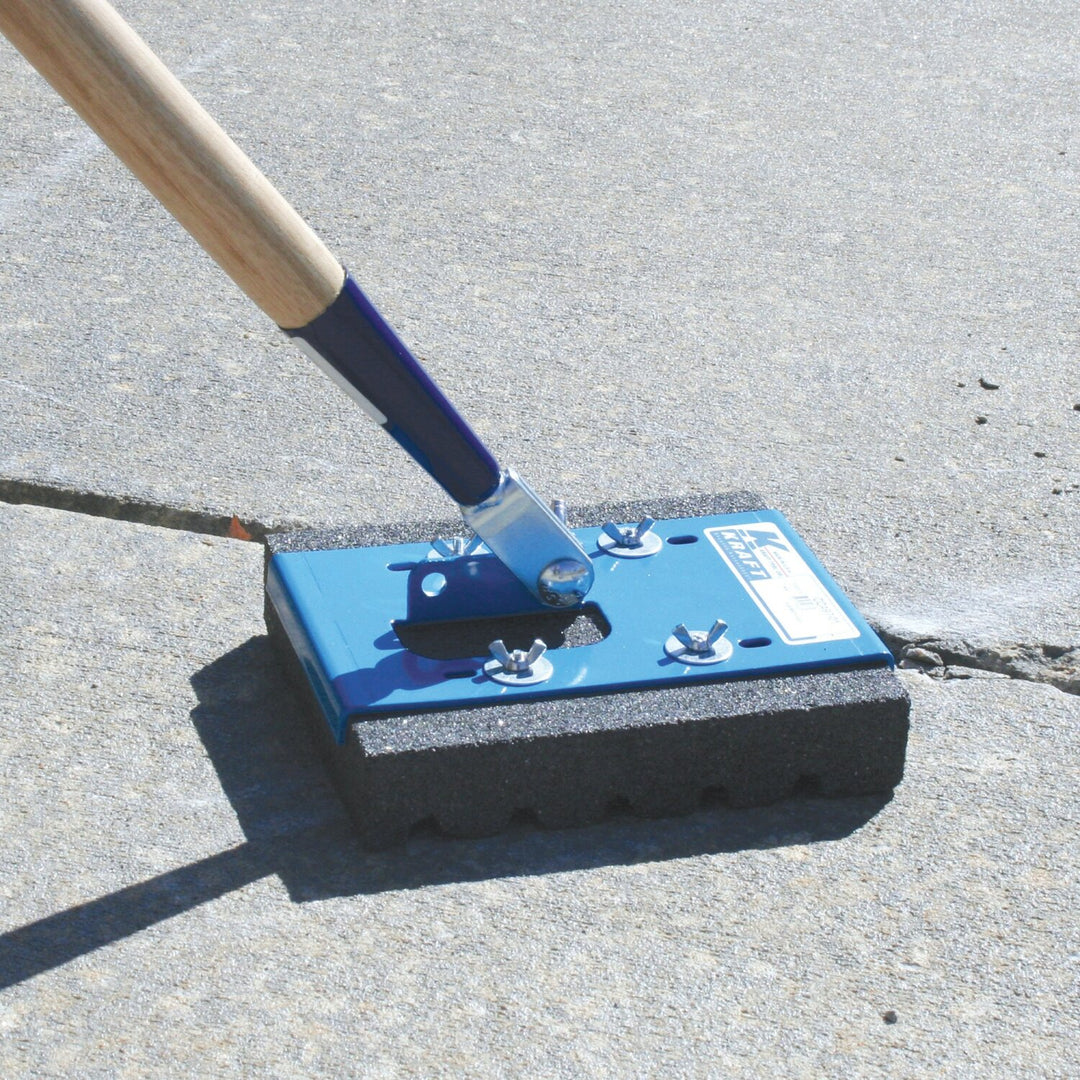 Kraft Tool CC497-01 8" x 7" Rub Brick Mop Head - 20 Grit