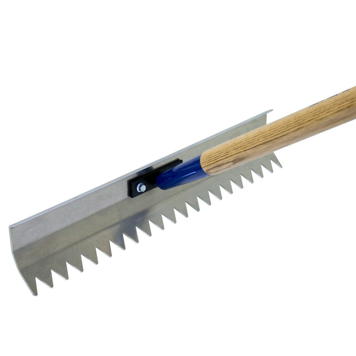 Kraft Tool CC977 20" Aluminum Mega Mover Concrete Placer with Teeth (Unassembled)