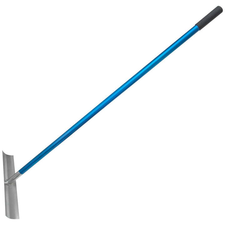 Kraft Tool CC917AL 19-1/2" x 4" Cali Kumalong Concrete Spreader with 60" Aluminum Handle (Assembled)