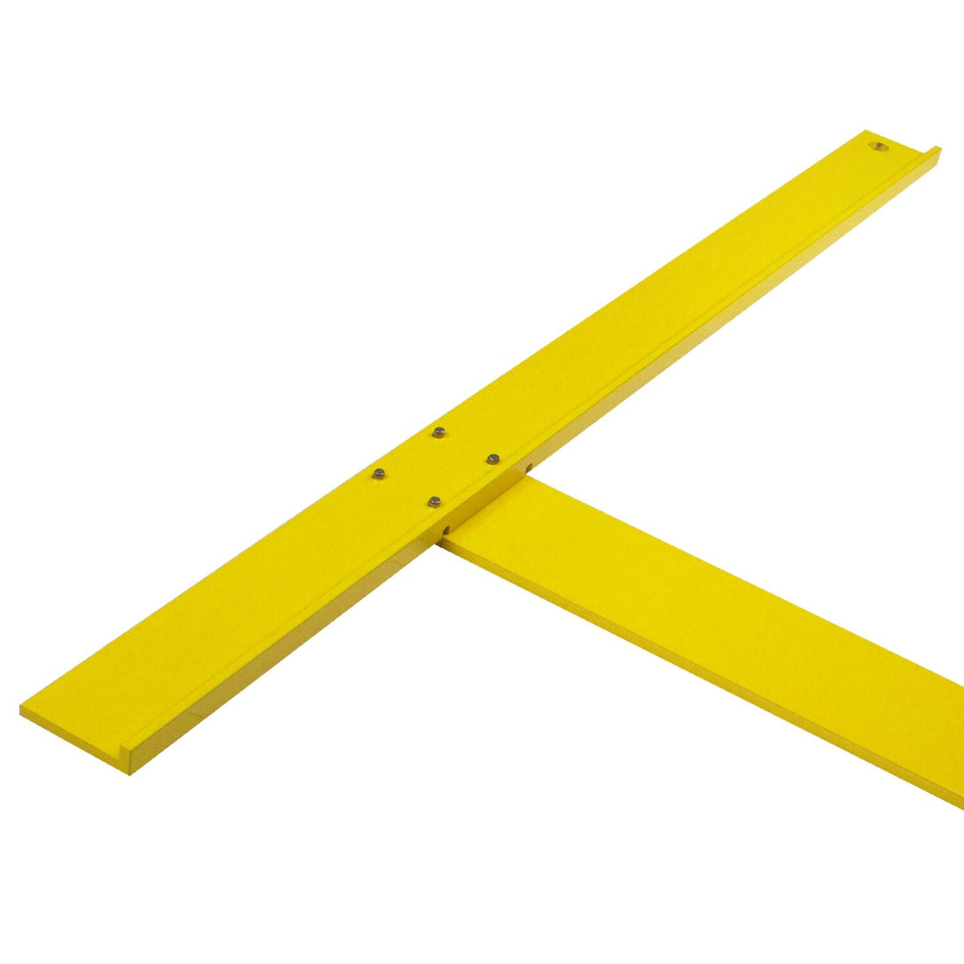 Kraft Tool DW225 48" High-Visibility Drywall T-Square 3/16" Thick