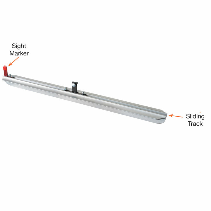 Kraft Tool CC004W-150 48" x 4" Straight Arrow Control Joint Groover with 1-1/2" Deep Bit