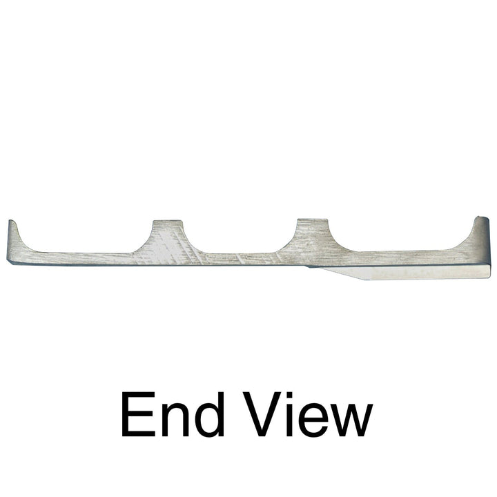 Kraft Tool CC795-01 24" x 8" Multi-Trac Bull Float Groover Blade - 2-1/4" Spacing