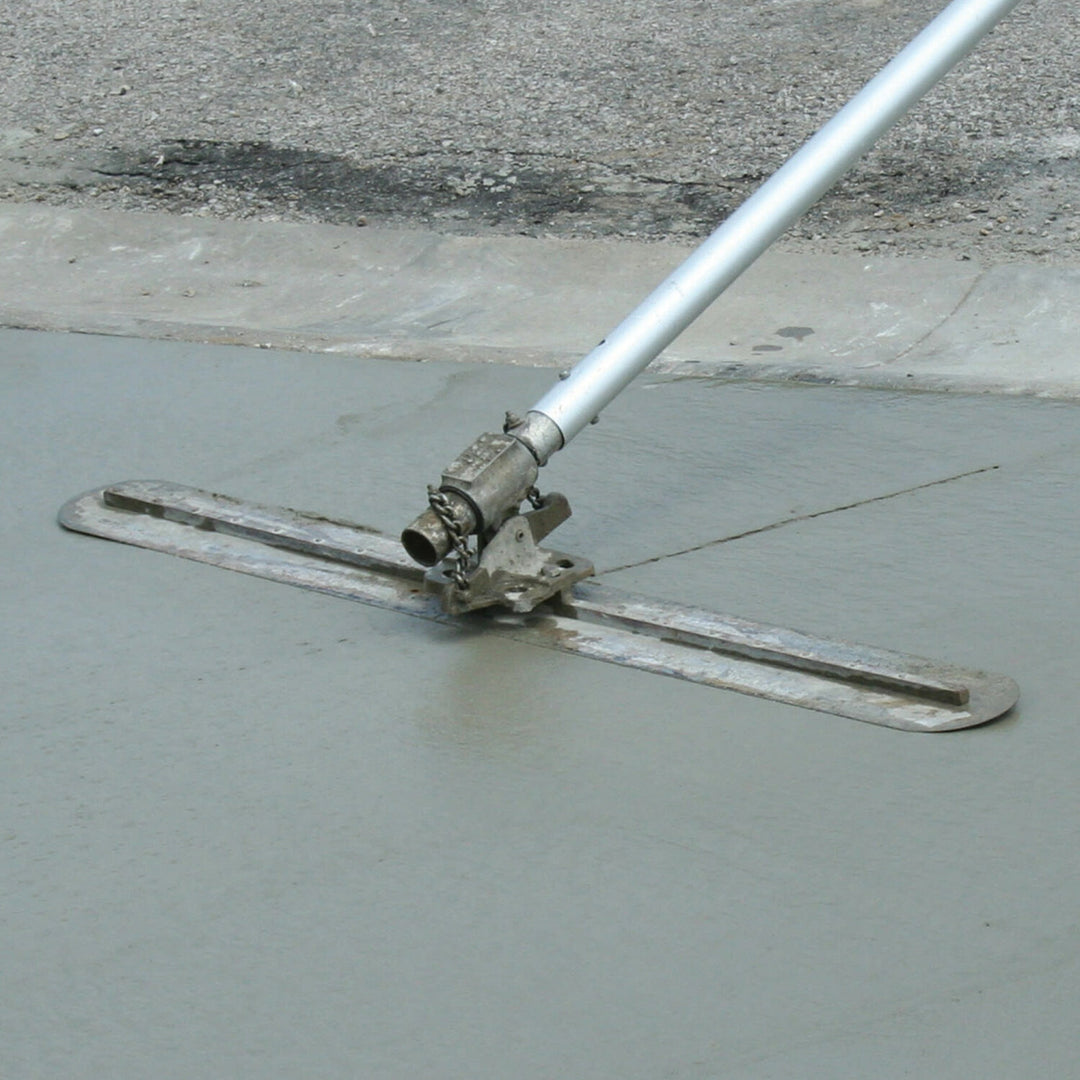 Kraft Tool CC830B-01 24" Round End Blue Steel Fresno Trowel Blade