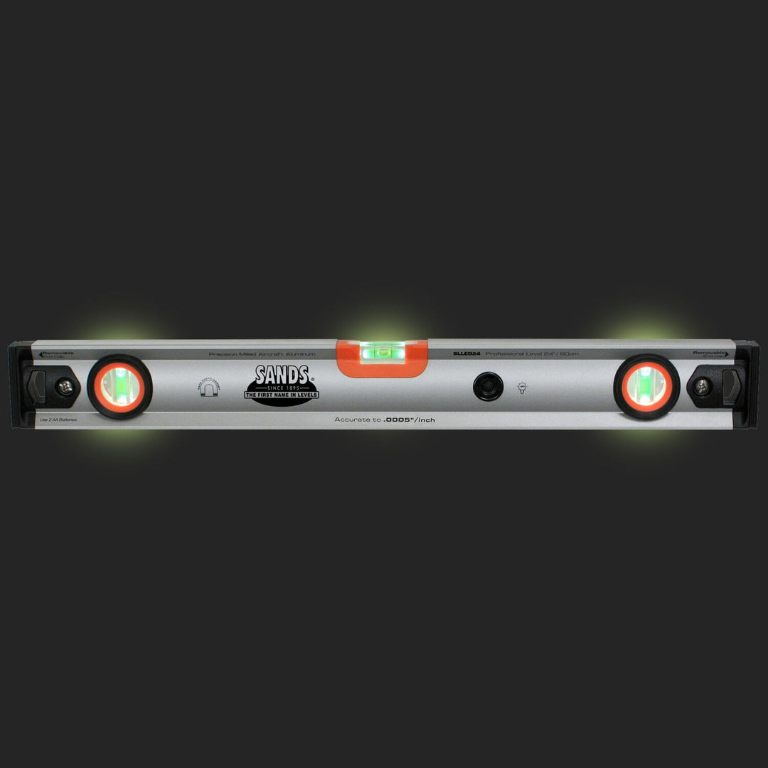Sands Level & Tool SLLED48 48" Professional Magnetic LED Level