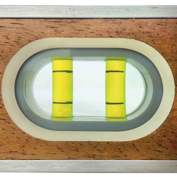 Sands Level & Tool SLMA72 72” Professional Mahogany I-Beam Level (8 Vials)