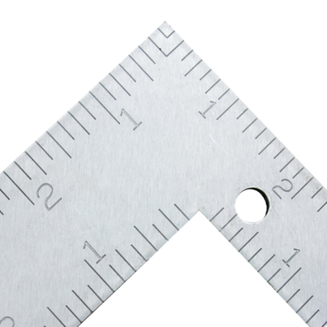 Sands Level & Tool SL800P 8" x 12" Etched Steel Square - English/Metric