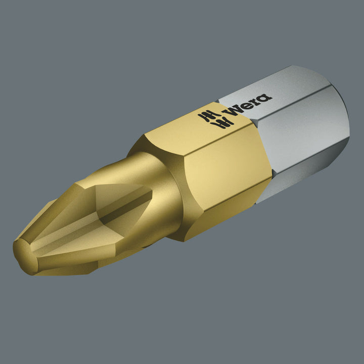 Wera 855/1 TiN bits, PZ 2 x 25 mm