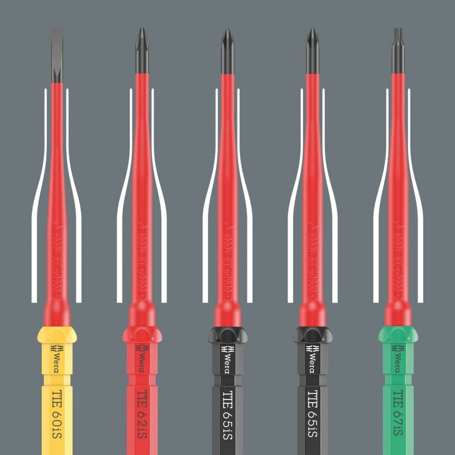 Wera Tools 05006603001 Kraftform Kompakt VDE 7 Extra Slim 1 Tool