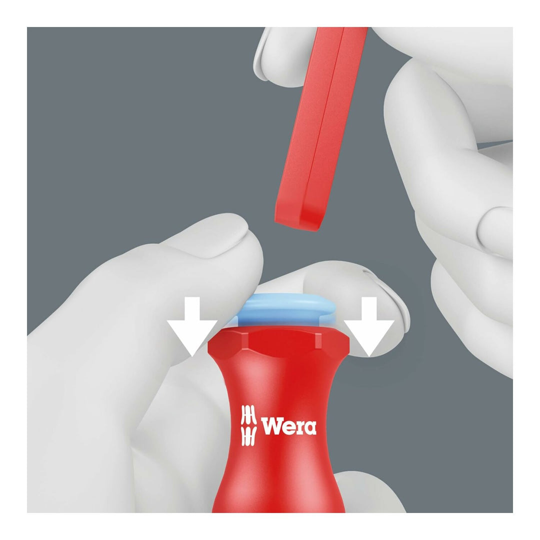 Wera Tools 05033600001 Kraftform Kompakt VDE 3060 Insulated Screwdriver Blade, Stainless