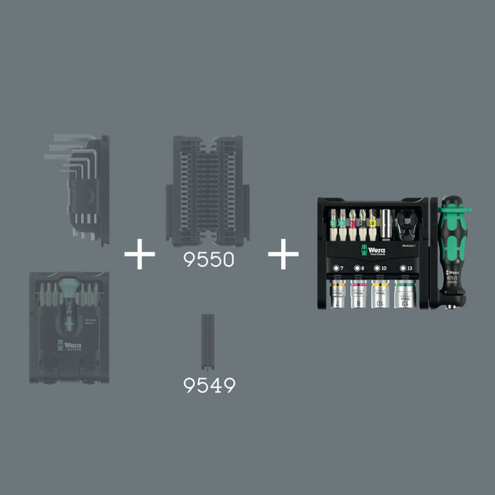 Wera Tool-Check Modular 1, 21 Pc. – Haus of Tools
