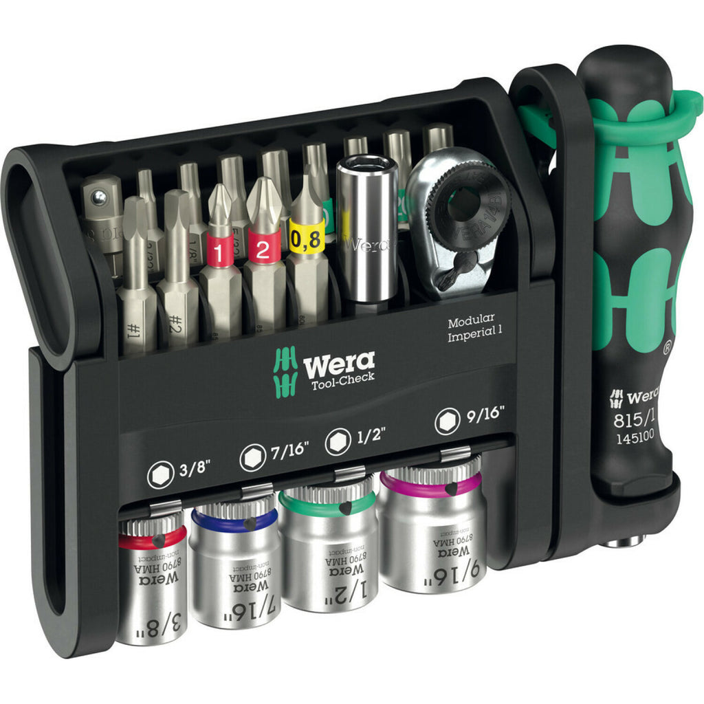 Wera Tool-Check Modular Imperial 1, 21 Pc. – Haus of Tools