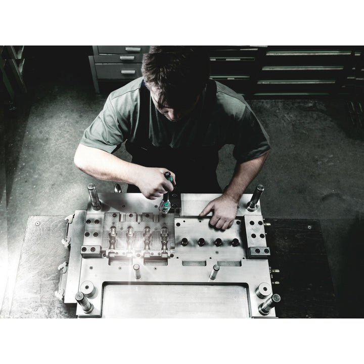 Wera 8100 SC 2 Zyklop Speed Ratchet Set, 1/2" drive, metric, 37 pieces