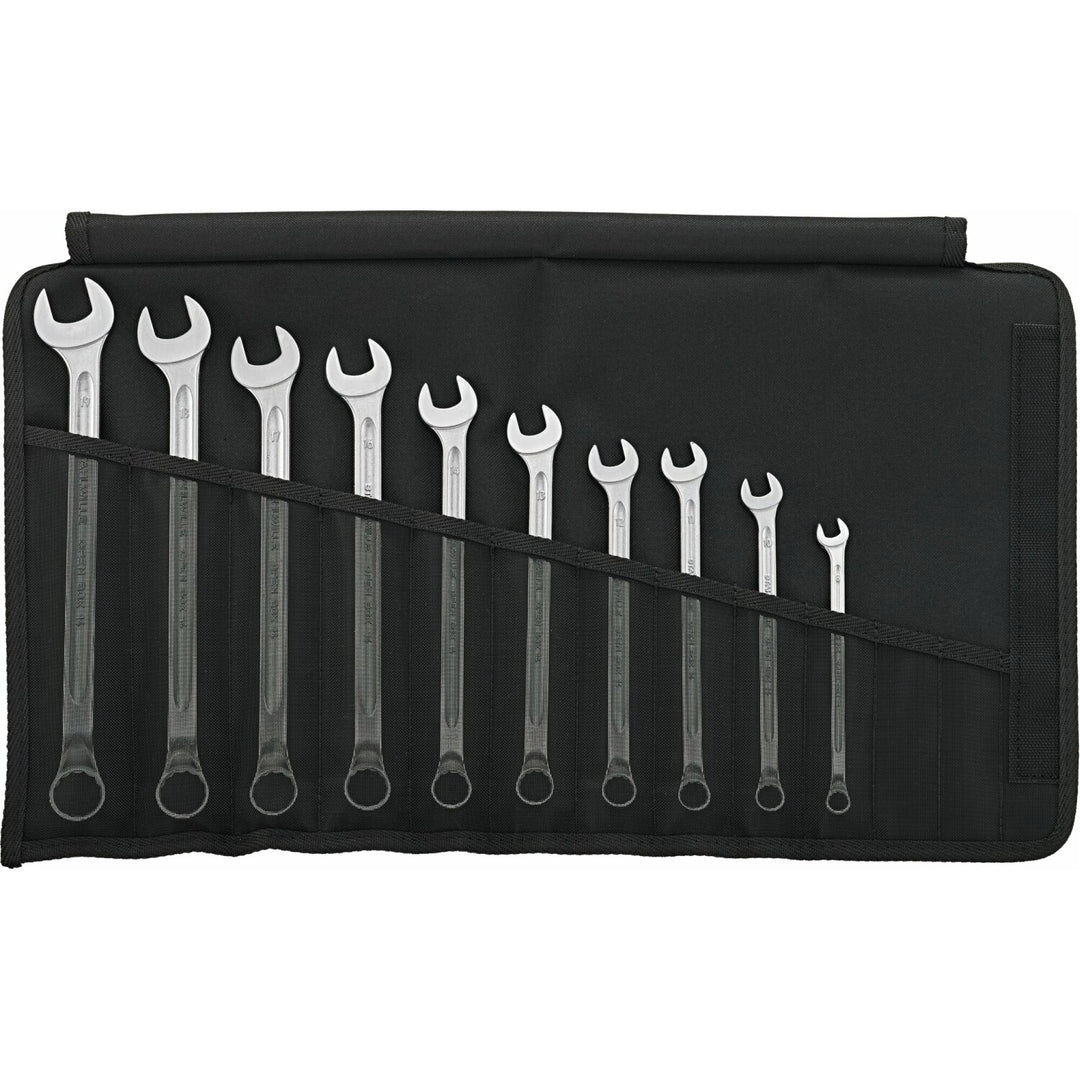 Stahlwille 96401007 14/10KT Combination Spanner Set, Long, 10 Pc.